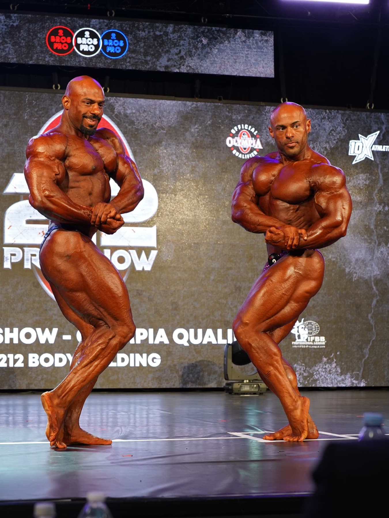 متسابق على مسرح ⁨212 Pro Show⁩ في برادفورد